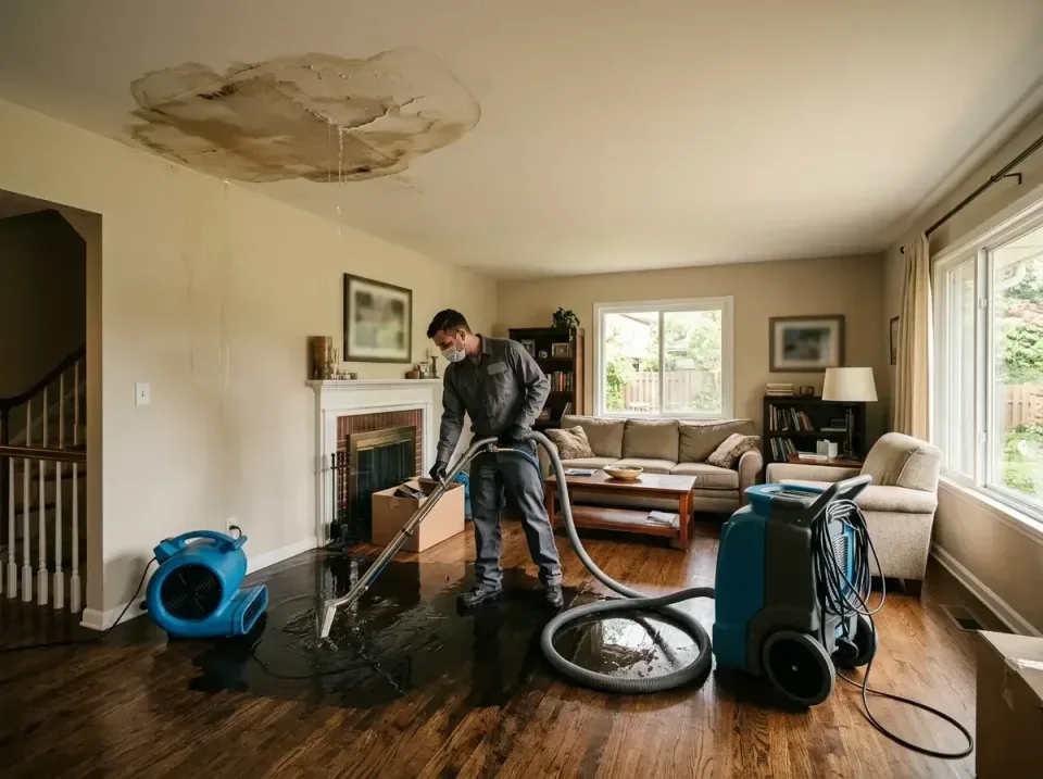 attic-pipe-burst-ceiling-drip-008 — frequently asked questions, Water Damage Restoration & Carpet Care in Post Falls, ID